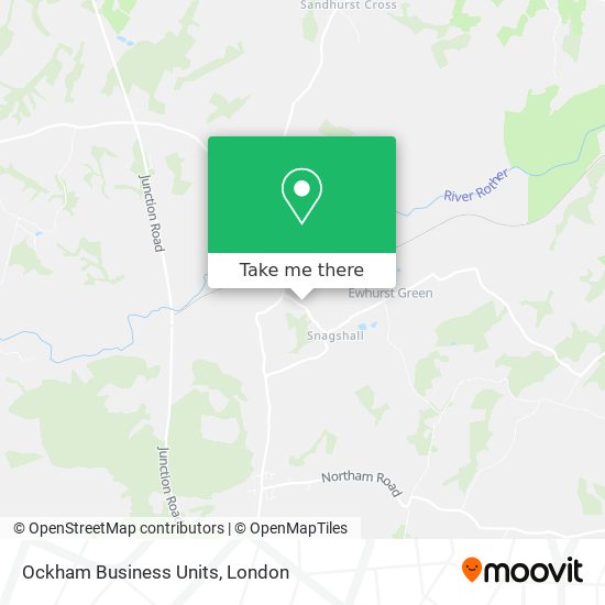 Ockham Business Units map