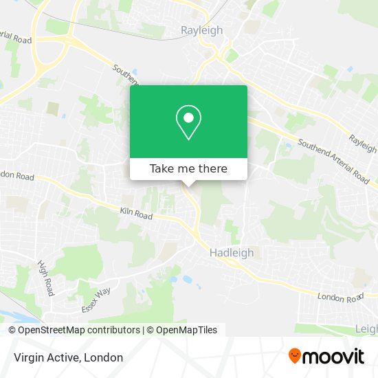 Virgin Active map
