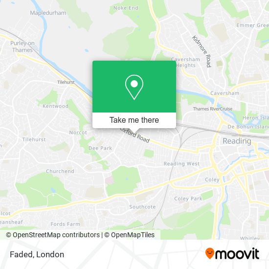 Faded map