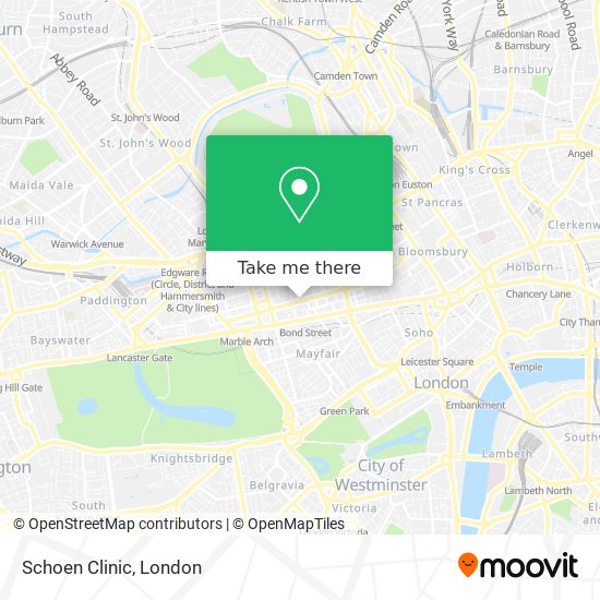 Schoen Clinic map