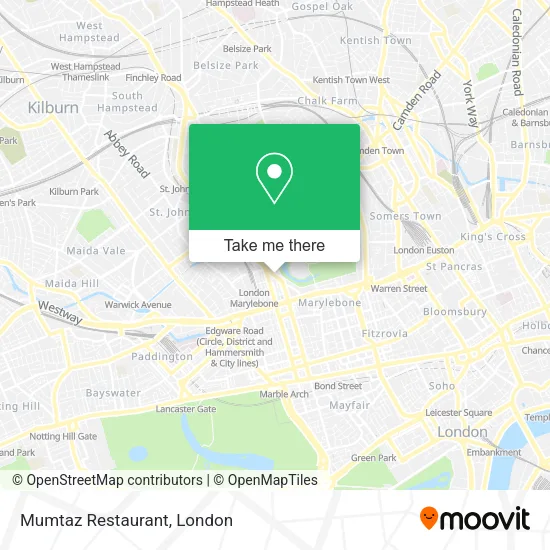 Mumtaz Restaurant map