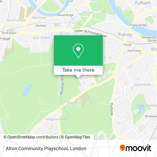 Alton Community Playschool map