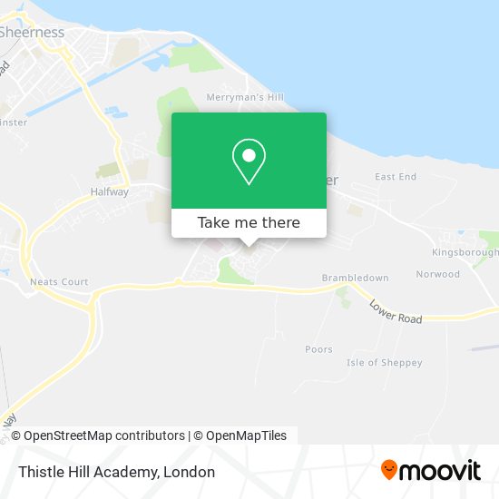 Thistle Hill Academy map