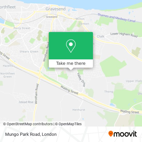 Mungo Park Road map