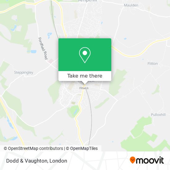Dodd & Vaughton map