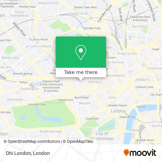 Dhi London map