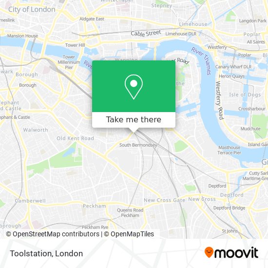 Toolstation map