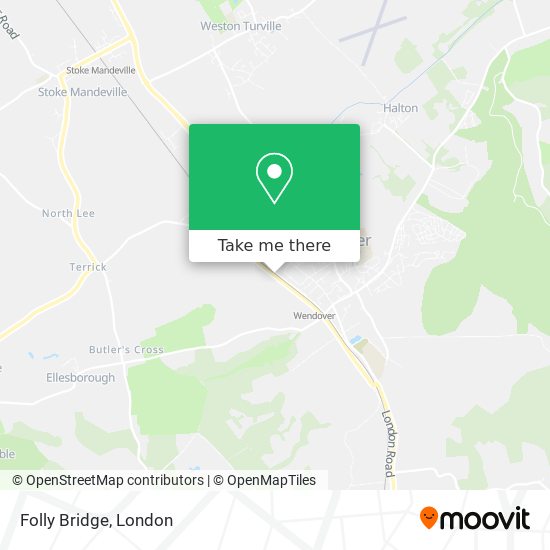 Folly Bridge map