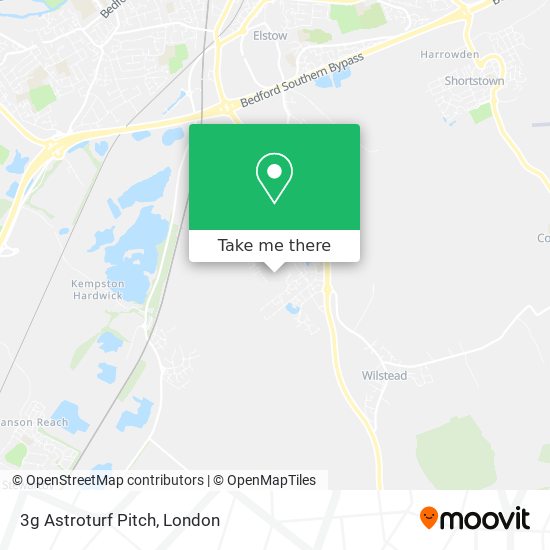 3g Astroturf Pitch map