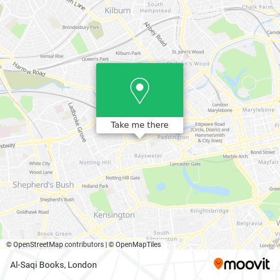 Al-Saqi Books map