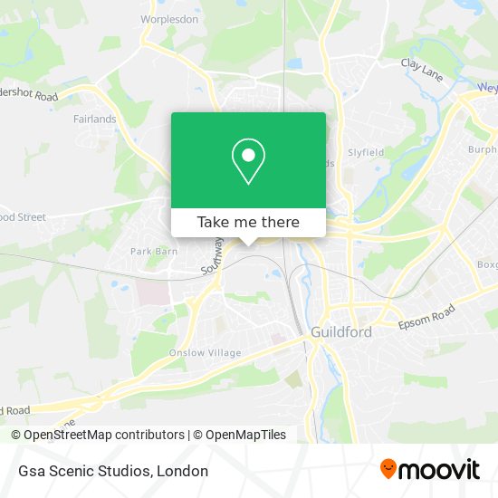 Gsa Scenic Studios map