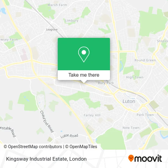 Kingsway Industrial Estate map