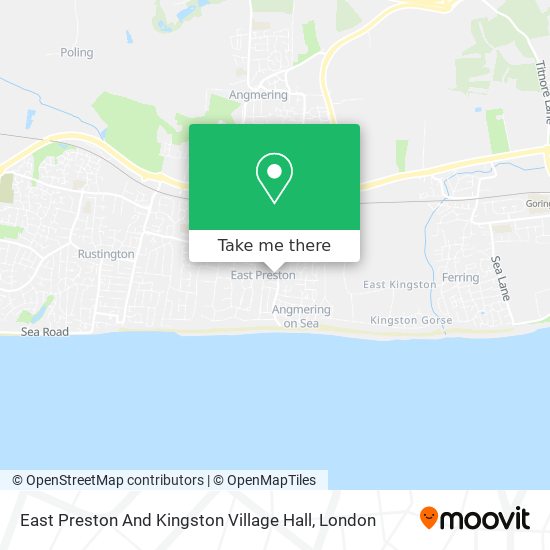 East Preston And Kingston Village Hall map