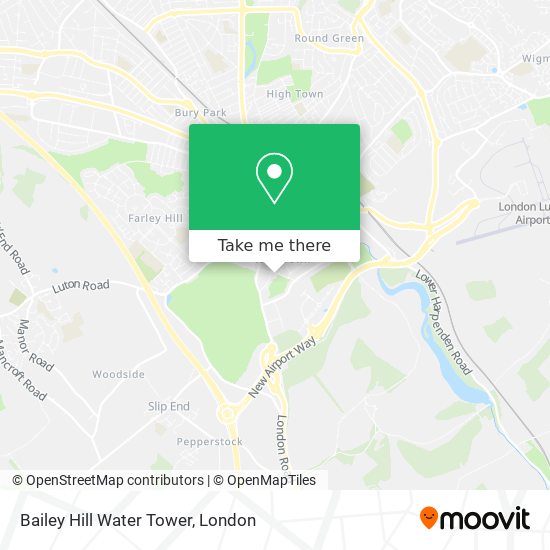 Bailey Hill Water Tower map