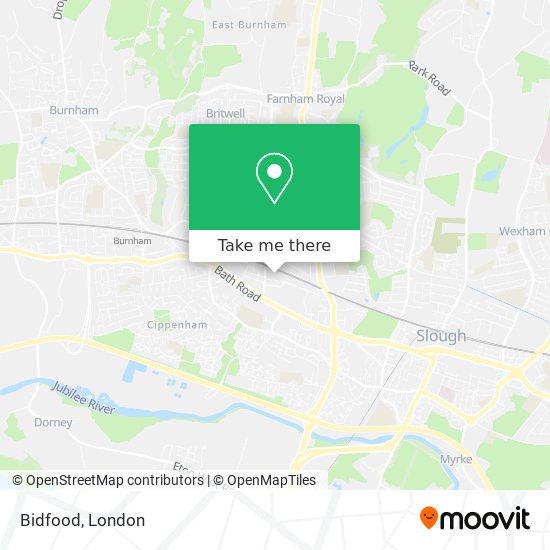 Bidfood map