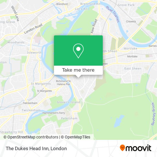 The Dukes Head Inn map