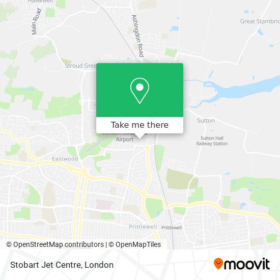 Stobart Jet Centre map