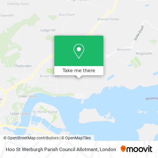 Hoo St Werburgh Parish Council Allotment map
