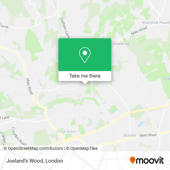 Joeland's Wood map