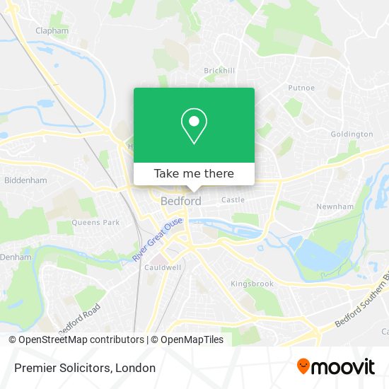 Premier Solicitors map