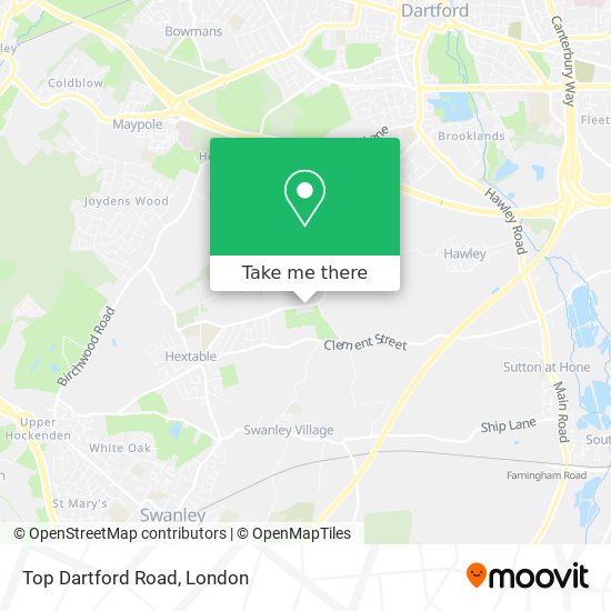 Top Dartford Road map