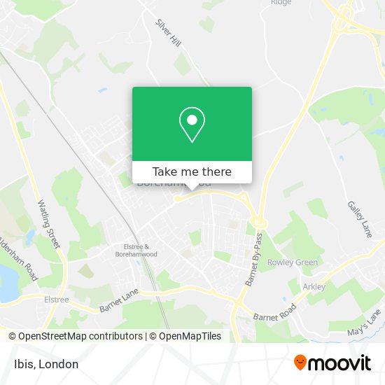 Ibis map