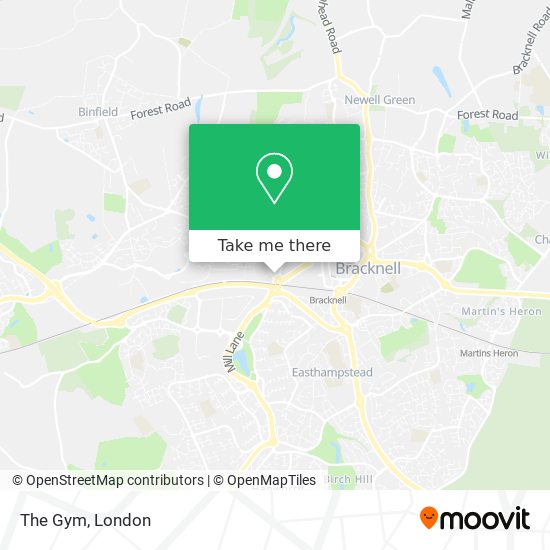 The Gym map
