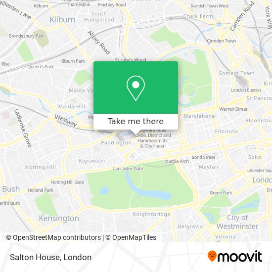Salton House map