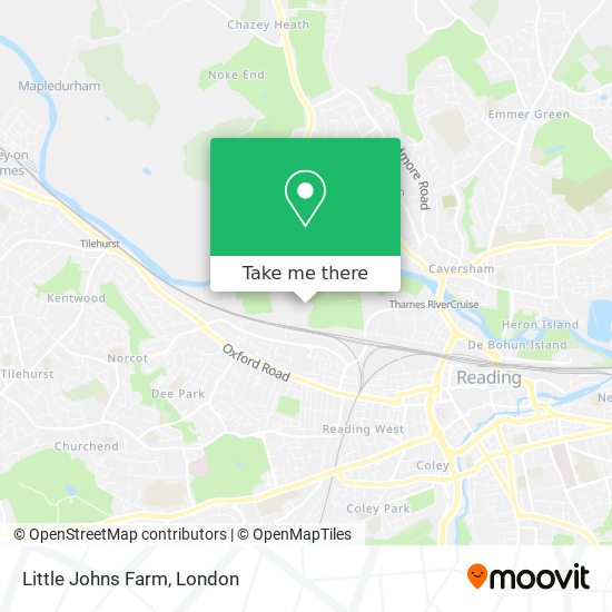 Little Johns Farm map