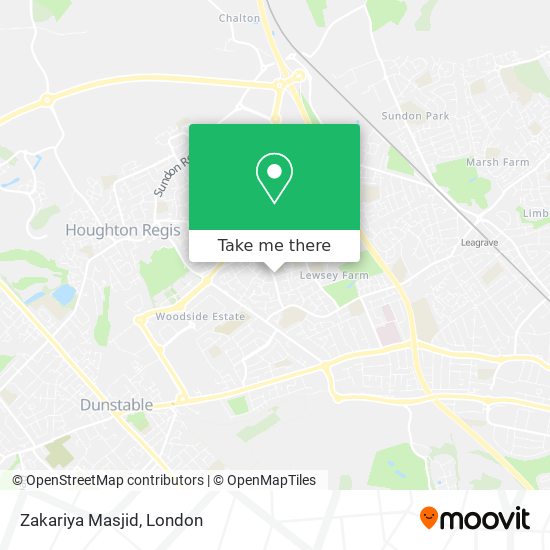 Zakariya Masjid map