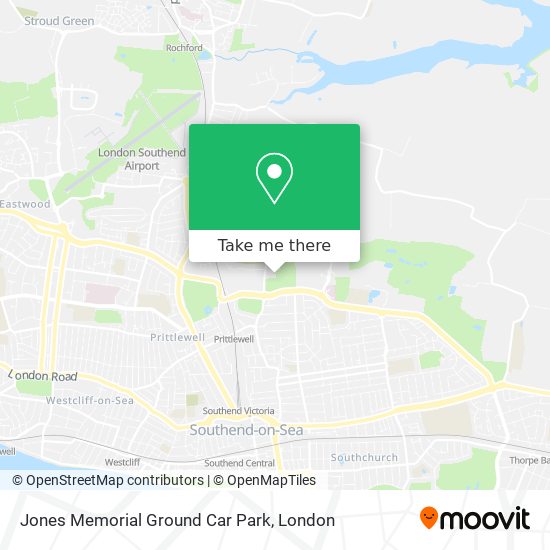 Jones Memorial Ground Car Park map