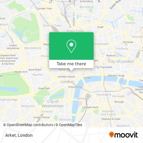 Arket map