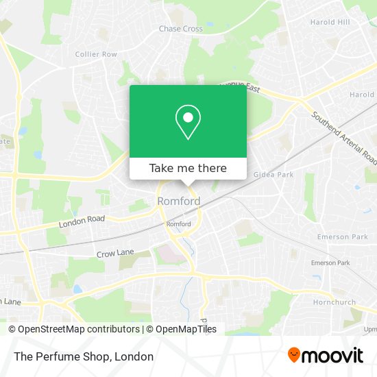 The Perfume Shop map