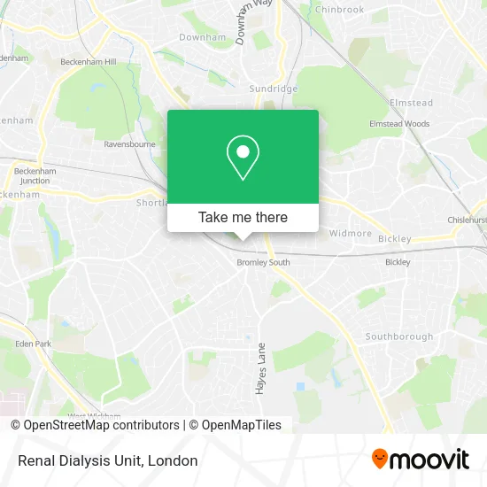 Renal Dialysis Unit map