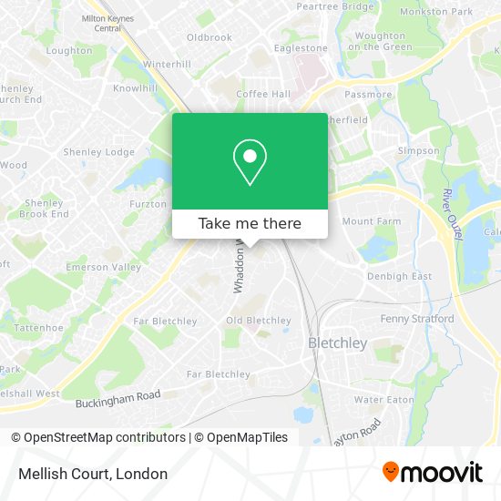 Mellish Court map