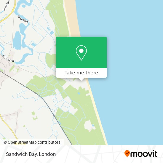 Sandwich Bay map