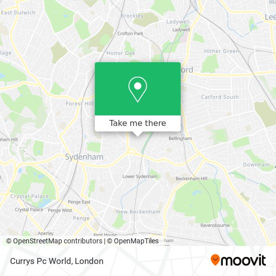 Currys Pc World map