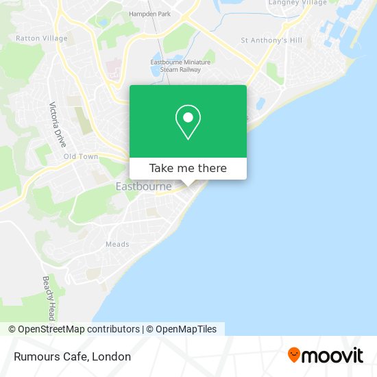 Rumours Cafe map