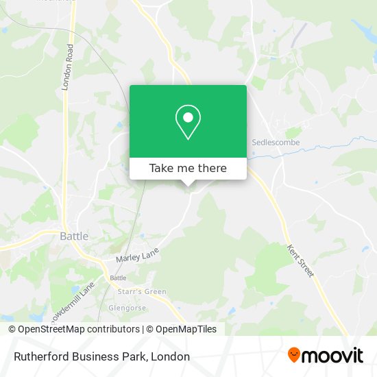 Rutherford Business Park map