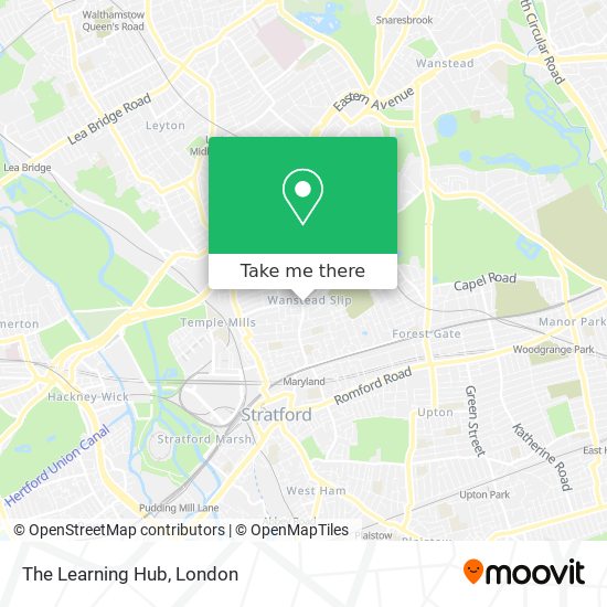 The Learning Hub map