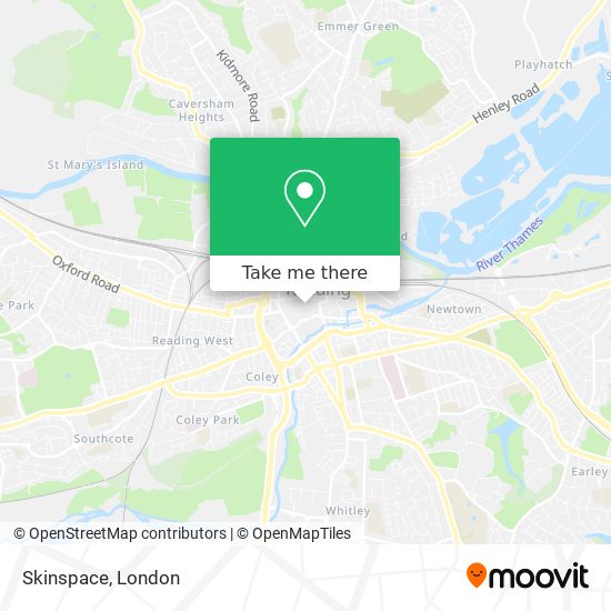 Skinspace map