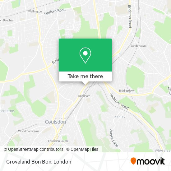 Groveland Bon Bon map