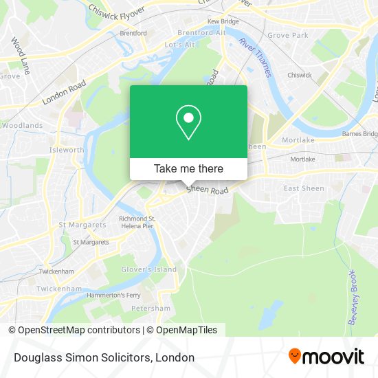 Douglass Simon Solicitors map