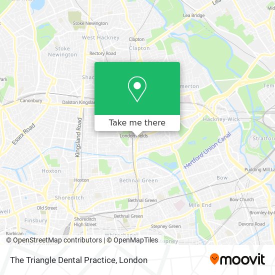 The Triangle Dental Practice map