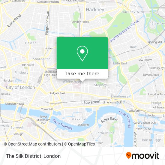 The Silk District map