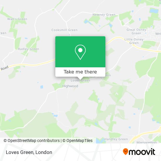 Loves Green map
