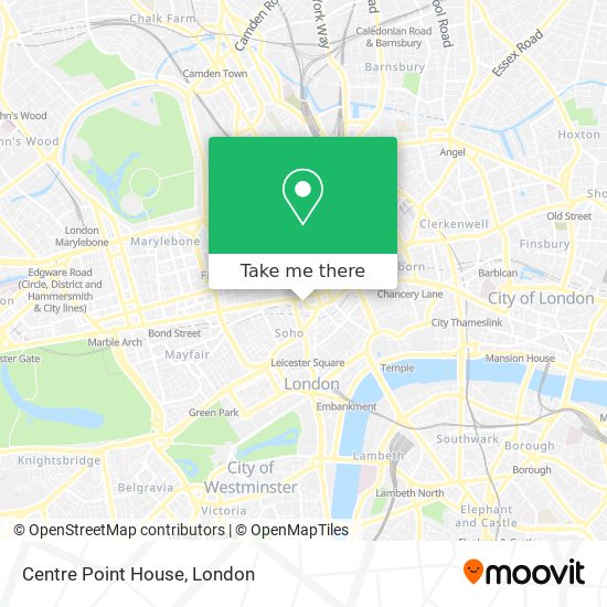Centre Point House map