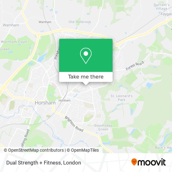 Dual Strength + Fitness map
