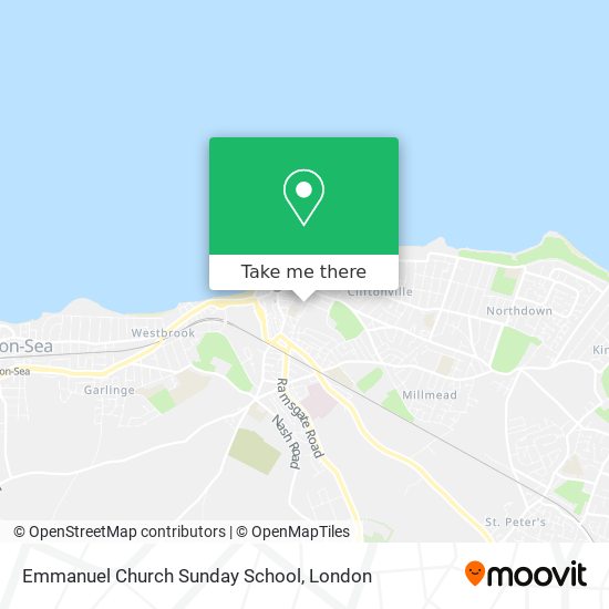Emmanuel Church Sunday School map