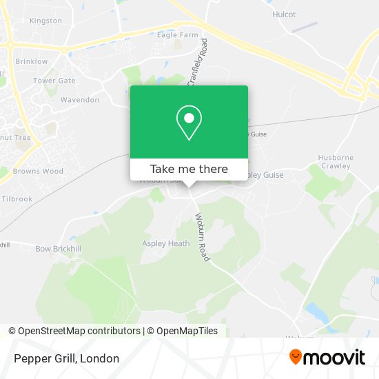 Pepper Grill map